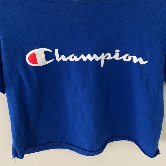 Champion Cropped stop in Royal Blue - Picture 4 of 5